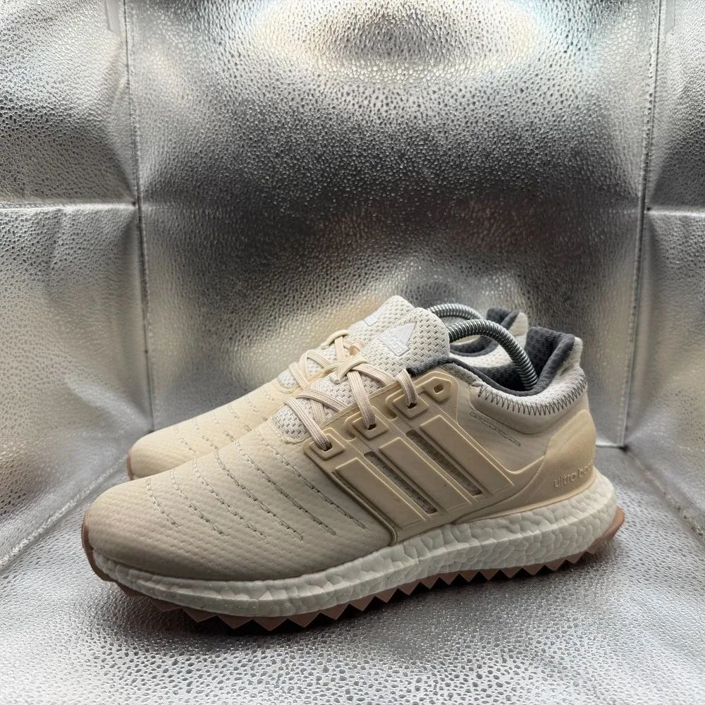 Size 8 Adidas UltraBoost DNA 22 Cloud White Lace Up Running Sneaker Shoes HP5317